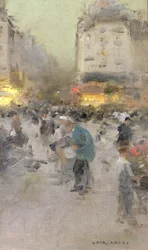 Een Parijse Straatscène